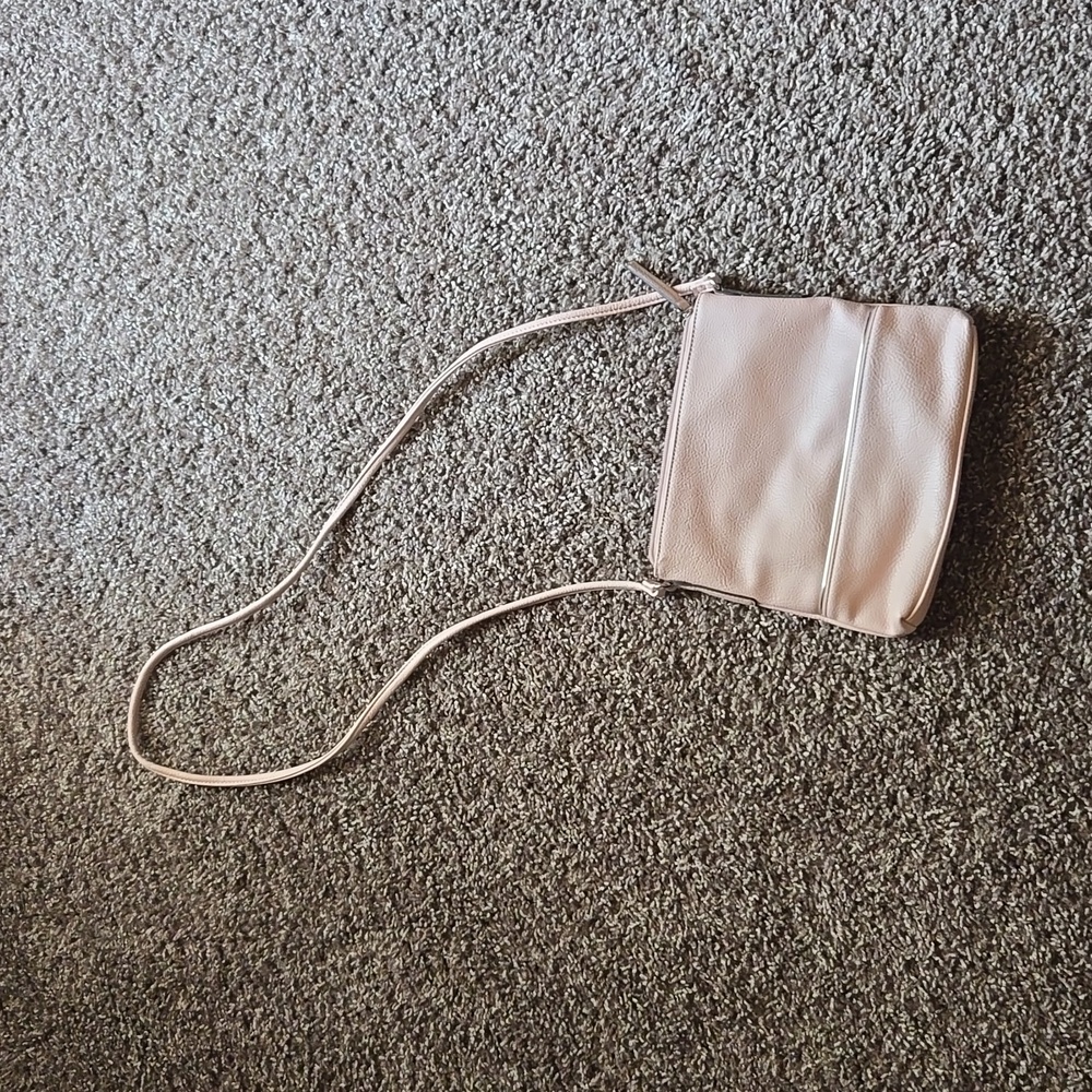 Pink crossbody purse